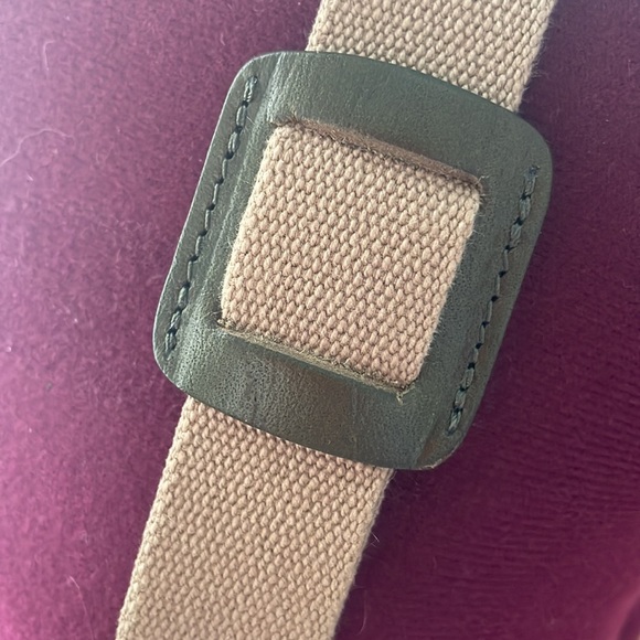 Brooks olive green leather bike seat handbag. - Picture 10 of 12